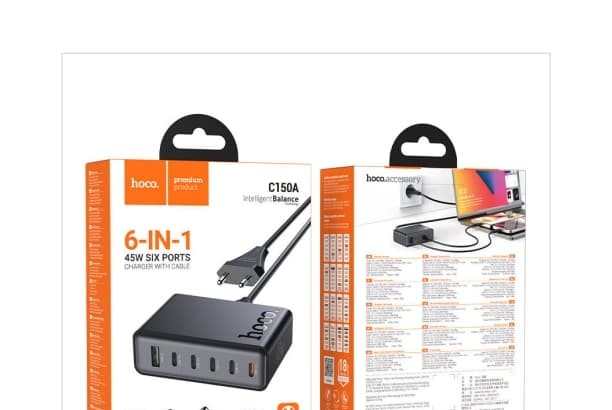 MM C150A PD45W 6 PORT (5C1A DESKTOP CHARGE