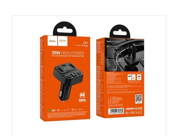 HOCO E87 DELTA 35W 1A1C CAR FM BT
