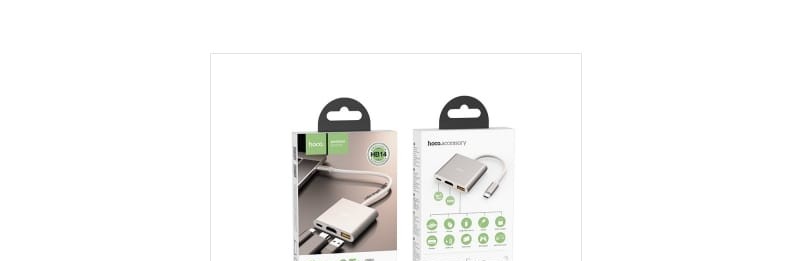 ADAPTER = HOCO HB14 USB3.0 HDTV TC