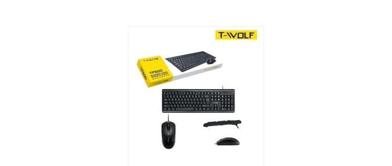 TF500 WIRED MOUSE AND KEYBOARD