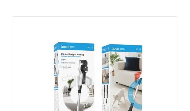 HOCO HY11 WIRELESS HANDHELD ROLLER BRUSH VACUUM CLEANE
