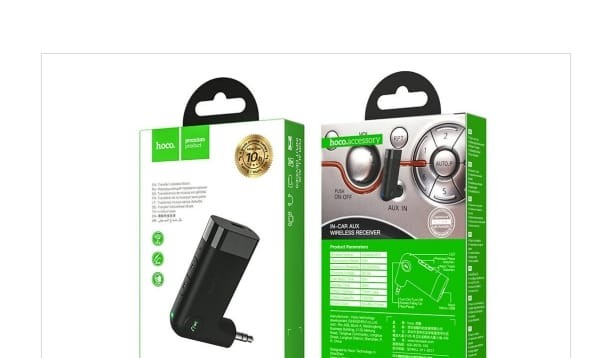 HOCO E53 SOUND IN CAR AUX WIRELESS RECEIVE