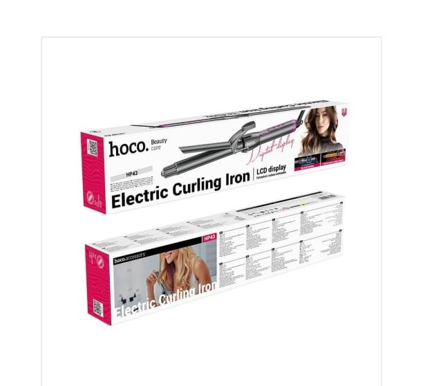 HOCO HP43 ELECTRIC MANUAL CURLING IRON WITH DIGITAL