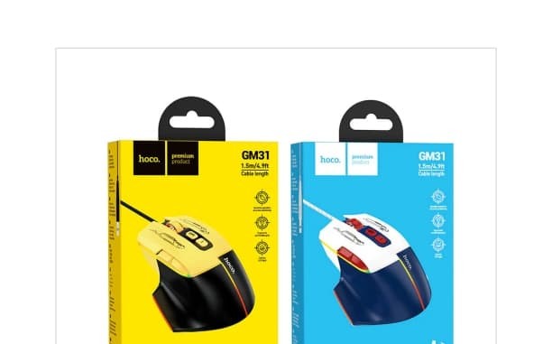 GM31 GAMING WIRED MOUSE