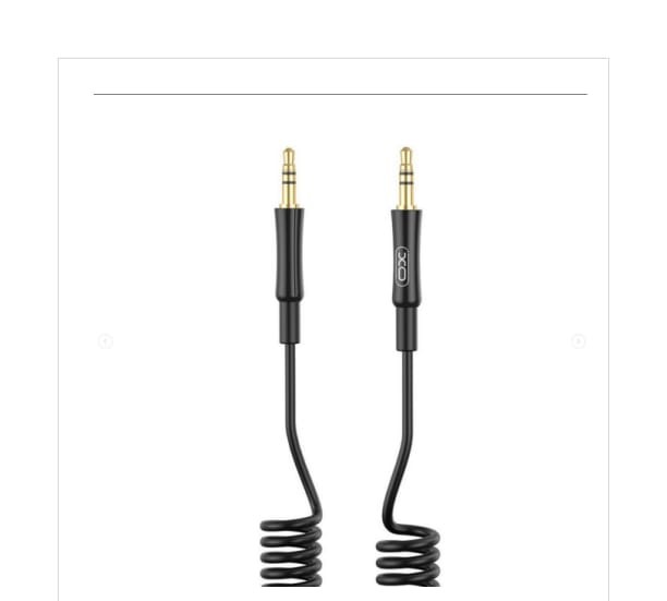 NB-R255C AUDIO ADAPTER 3.5MM TO 3.5MM BLACK